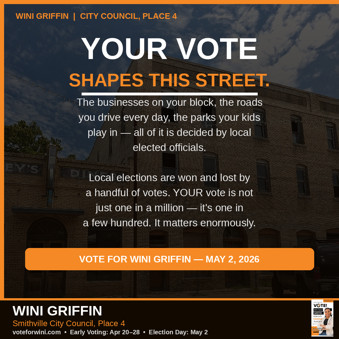 Facebook Ad: Your Vote Shapes
