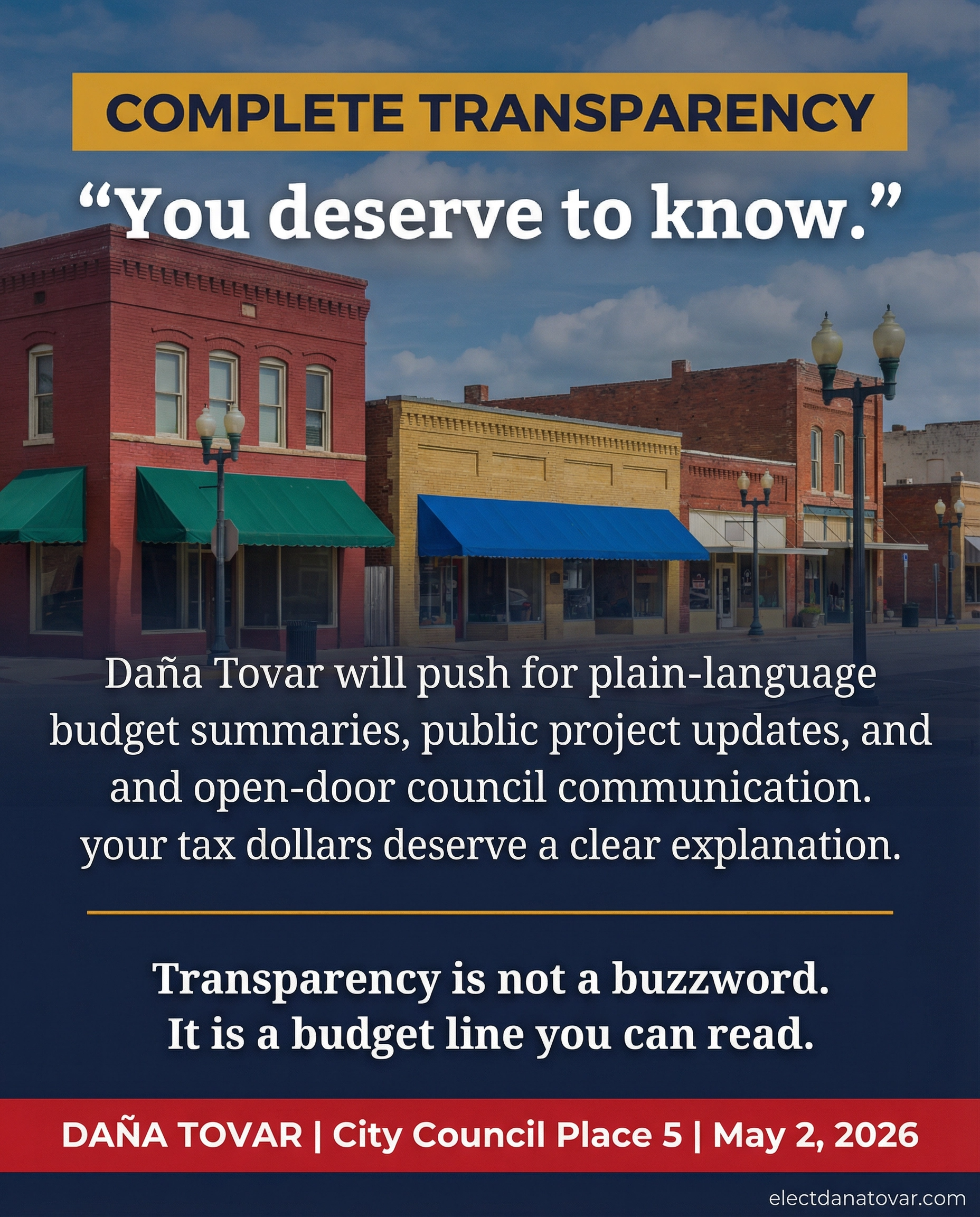 Facebook Ad: Transparency